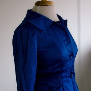 Soft lightweight Vibrant blue peacoat